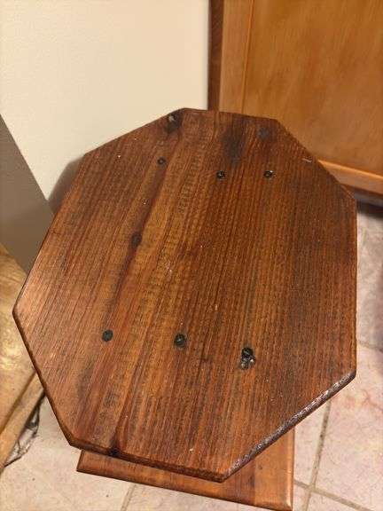 Pair of Small Wooden Foot Stools