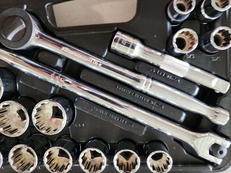 Pittsburgh Pro Socket Set 1/2" Drive