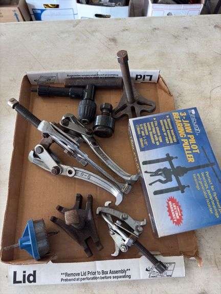 Assorted Gear Pullers and Tools image