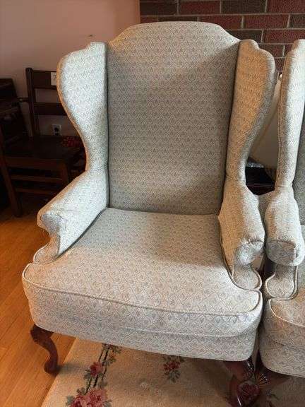 Pair of Flexsteel Wingback Chairs