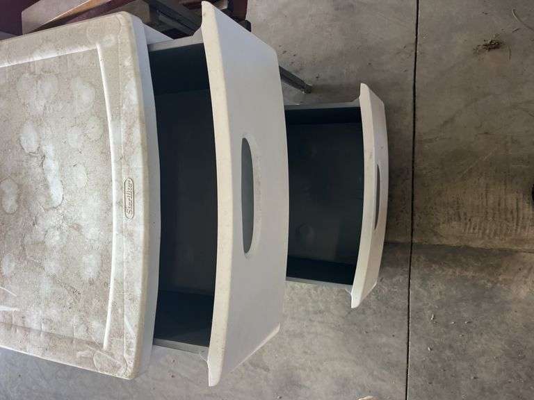 Sterilite 3 Drawer Strorage Container and 2 Office Chairs