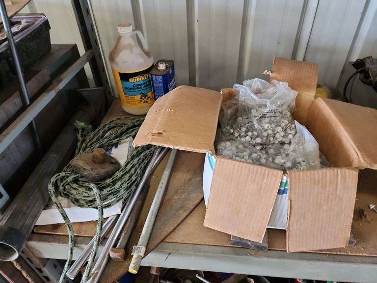 Contents of Shelving Unit (shelving NOT included)