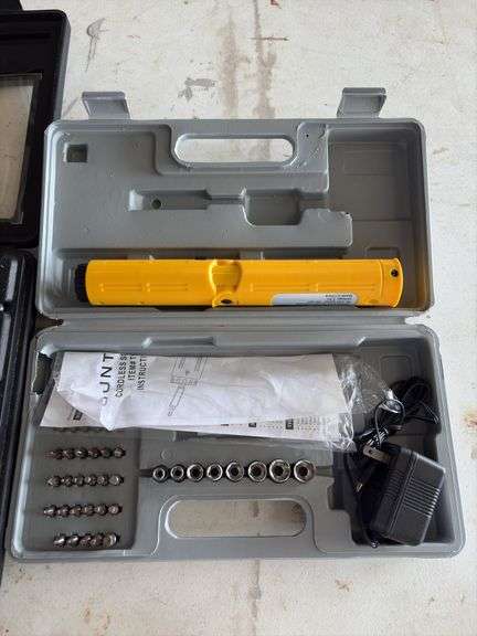 Electric Screwdriver and Bit Set