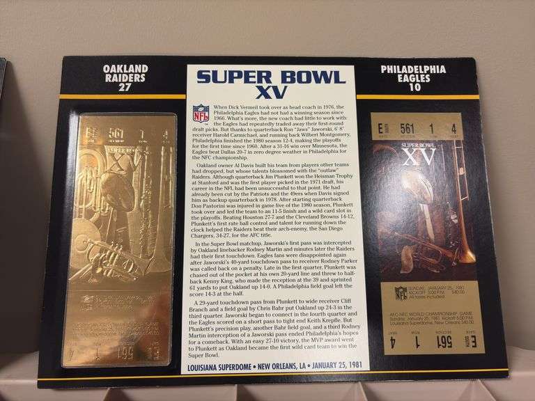 Super Bowl Golden Tickets