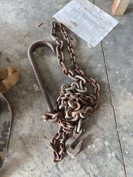 Assorted Straps and Chain