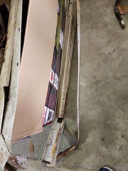 Box Lot Assorted Airplane Parts