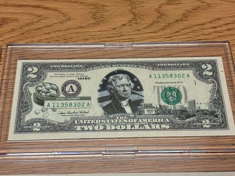 (13) 50 State $2 Bank Notes