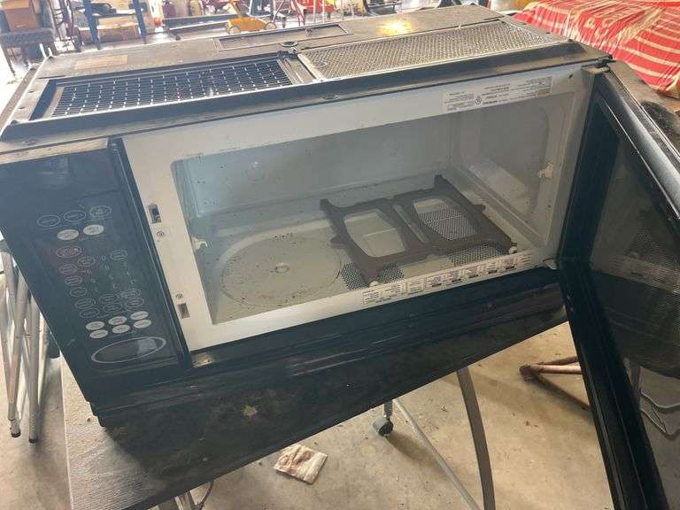 Microwave and Stand