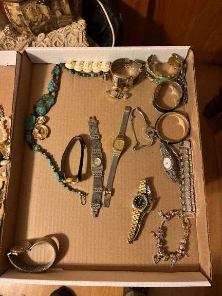 Watches and Assorted Costume Jewelry