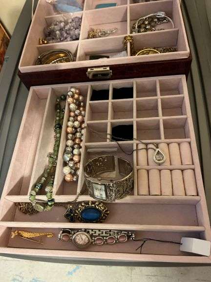 Costume Jewelry in Box