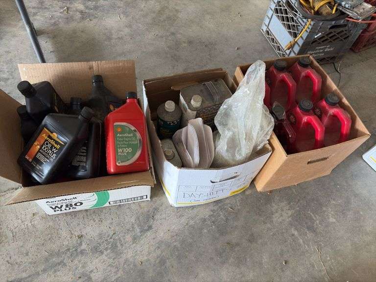 Aircraft Engine Oil, Marvel Mystery Oil, Paint Prep Supplies image