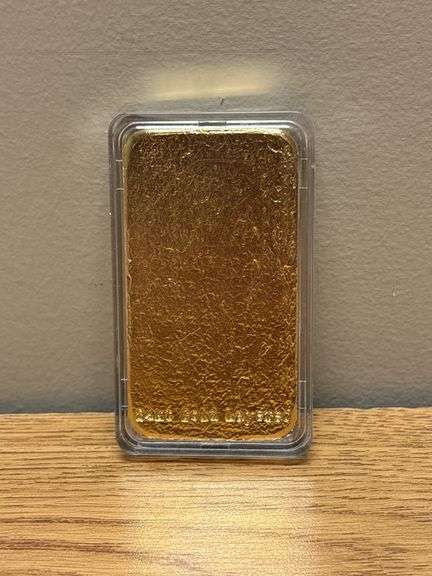 24k Gold Layered Bar - unsure of authenticity or amount of gold