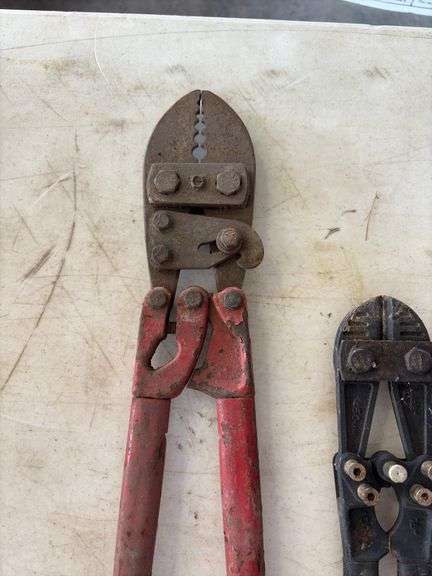 Pair of Bolt Cutters & Cable Crimpers