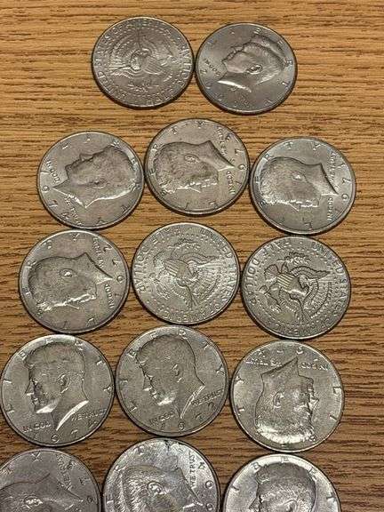 (20) JFK Half Dollar Coins