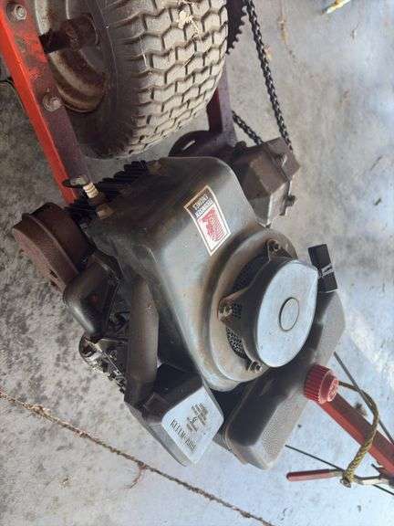Motorized Aircraft Dolly - Tecumseh Engine