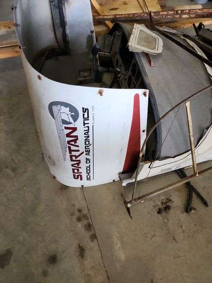 Assorted Aircraft Parts - Engine Cowling, Dash Panel, Frame Pieces - unsure of brands