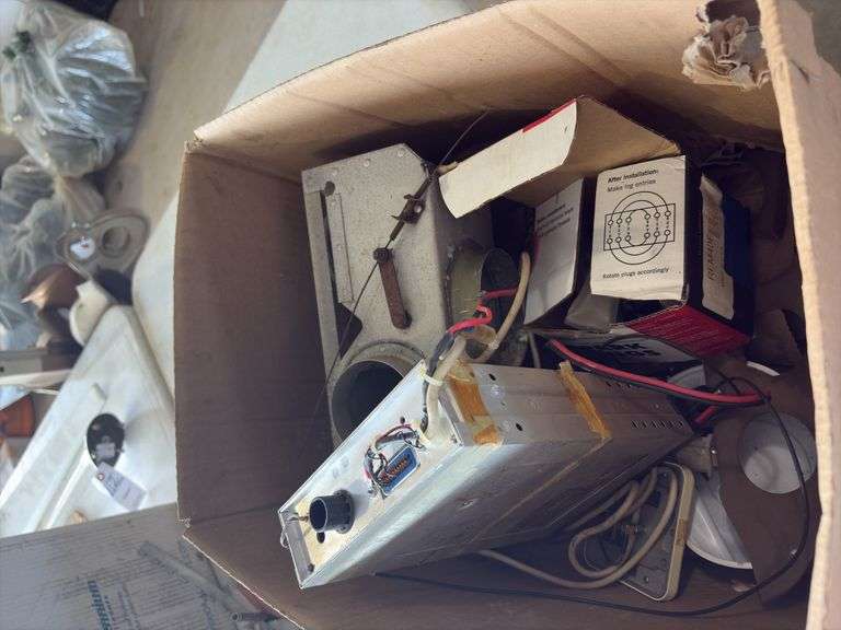 Large Group of Assorted Airplane Parts