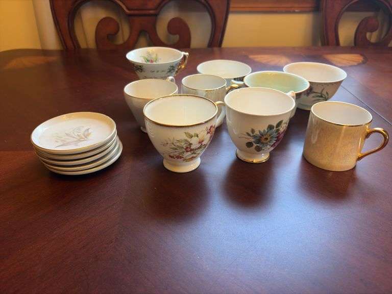 Group of Assorted Teacups