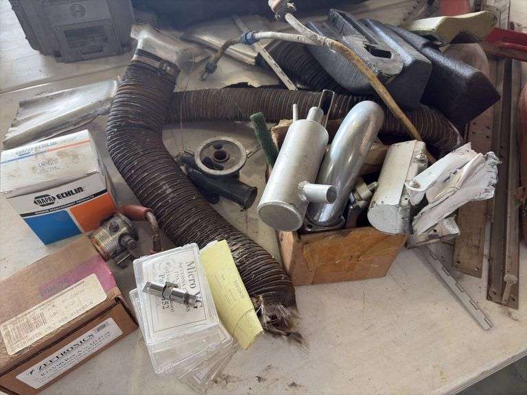 Large Group of Assorted Airplane Parts image