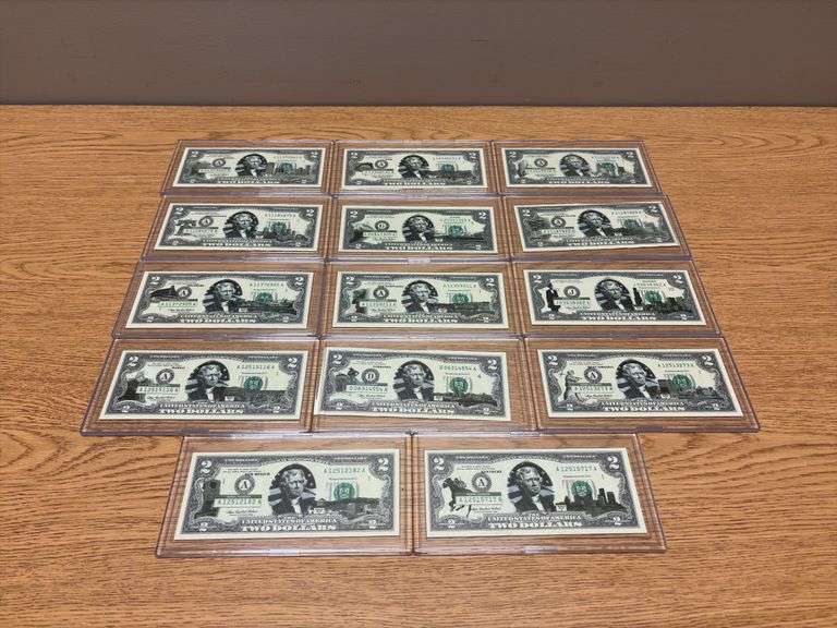 (14) 50 State $2 Bank Notes image