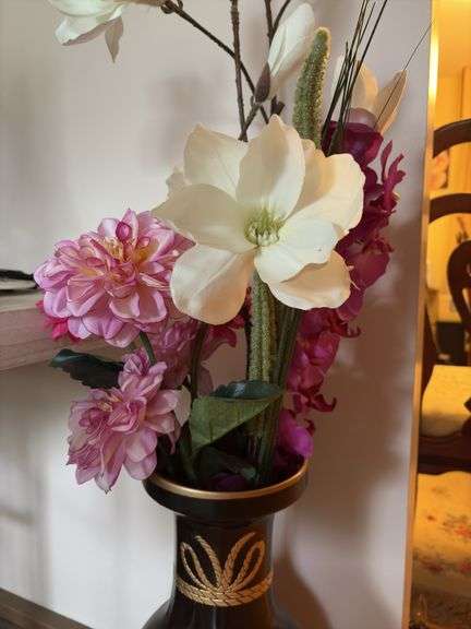 Flower Vase with Artificial Flowers