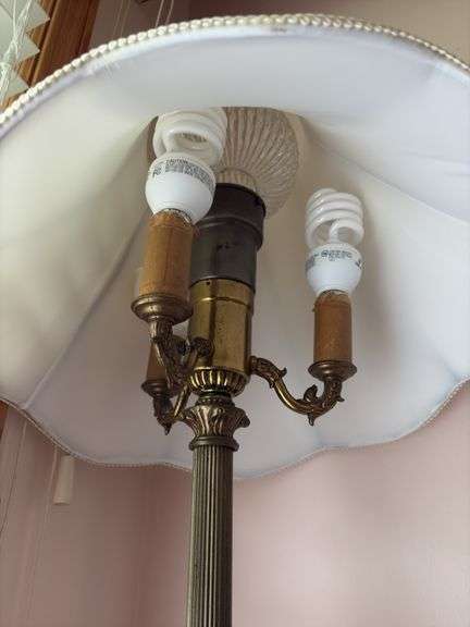 Marble Base Floor Lamp