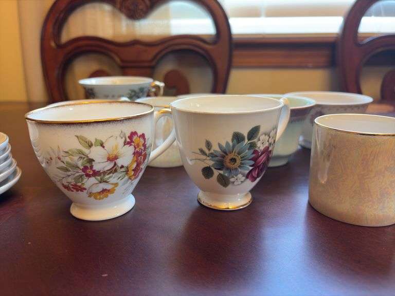 Group of Assorted Teacups