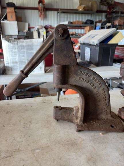 Pair of Manual Rivet Presses