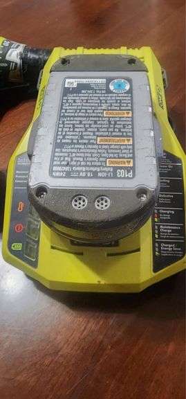 Ryobi 18v Drill w/ 3 Batteries & Charger