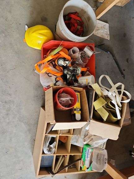 Ratchet Straps, Casters, and Assorted Hardware