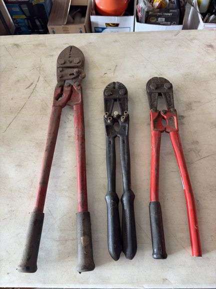Pair of Bolt Cutters & Cable Crimpers image