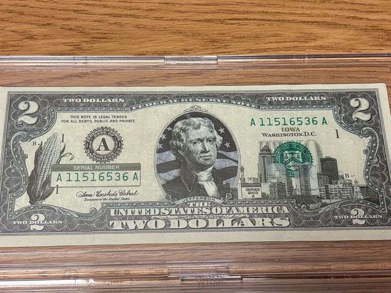 (14) 50 State $2 Bank Notes
