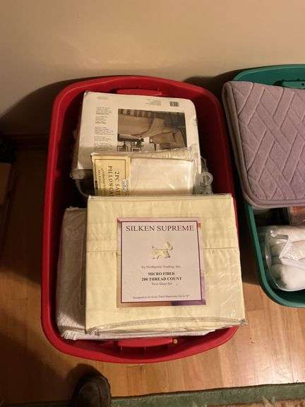 4 Totes of Lenin’s and Softgoods