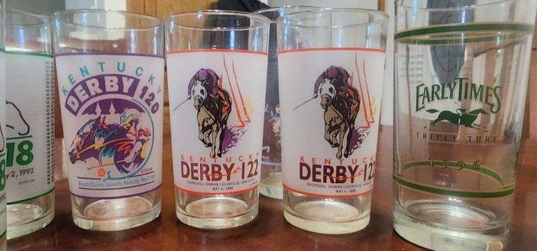 Kentucky Derby Festival Glasses and Misc Glasses image
