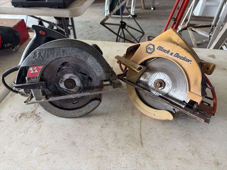 Pair of Circular Saws image