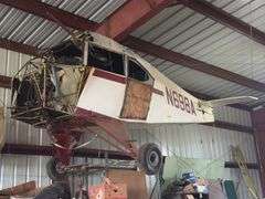 Piper PA-18 Super Cub Brush Plane - no engine, interior, etc - see description
