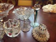Glass Bowls, Cups, misc