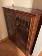 Glass Front Display Cabinet - 45”H x 36”W x 14”d