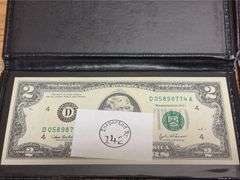 4 Uncirculated $2 Notes
