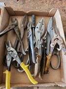 Tin Snips, Pop Rivet Tool, Assorted Screwdrivers