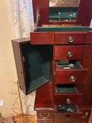 Jewelry Stand with Costume Jewelry  44”x16”x13