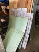Insulation Sheets 96”x48”x7/16” Lumber and Plexiglass