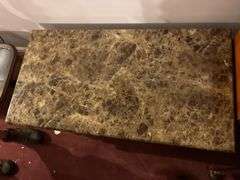 Marble Top Coffee Table 48”x18”x25”