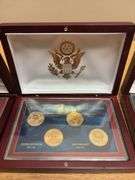 (3) 2007 United States Presidential Dollar Coin Sets