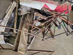 Assorted Aircraft Parts - Engine Cowling, Dash Panel, Frame Pieces - unsure of brands