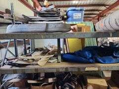 Warehouse Shelving Unit 96"x24"x108" with Contents
