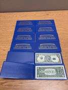 (10) 100th Anniversary Peace Silver Dollar $1 US Bank Notes