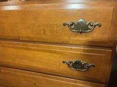 7 Drawer Dresser - located in basement - buyer is responsible for removal - 50”H x 38”W x 19”D