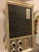 Vintage Radio and Bread Pan
