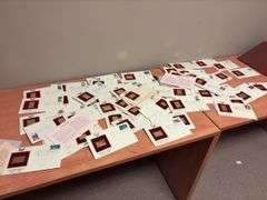 USPS gold Replica Commemorative Stamps